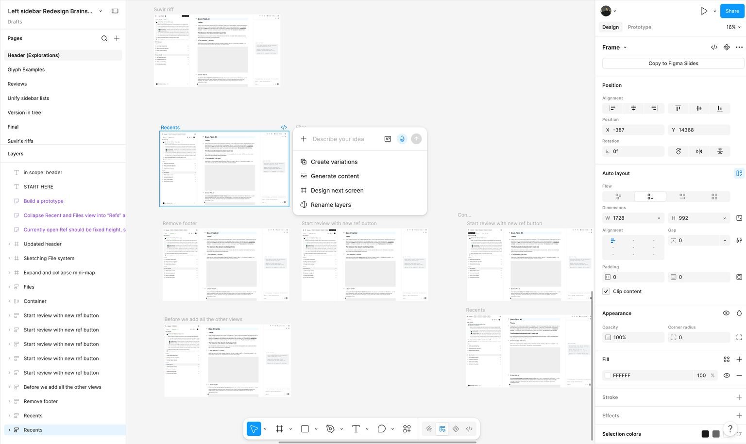 Figma is still the GOAT for design iteration.