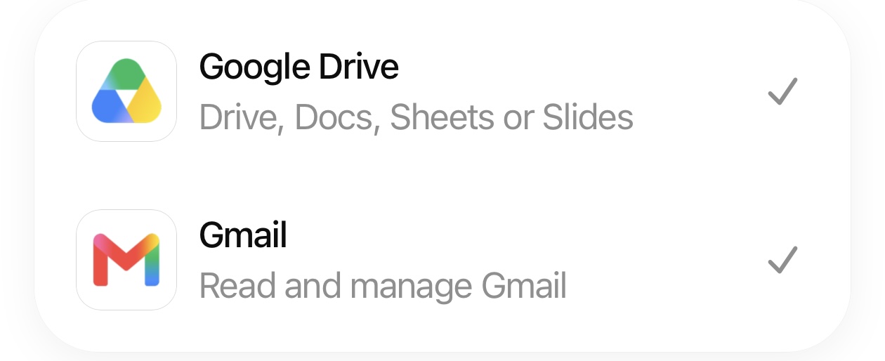 连接 Google Drive 插件